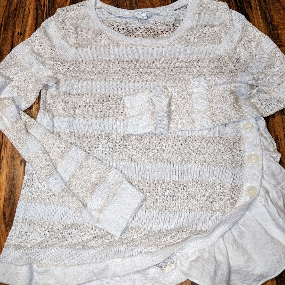 Clu and Willoughby Sweater Knit Top